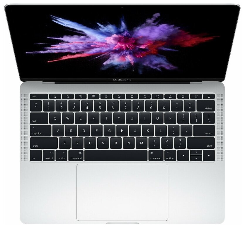 13.3" Ноутбук Apple MacBook Pro 13 Mid 2017 2560x1600, Intel Core i5 2.3 ГГц, RAM 8 ГБ, LPDDR3, SSD 256 ГБ, Intel Iris Plus Graphics 640, macOS, MPXU2RU/A, Серый Космос