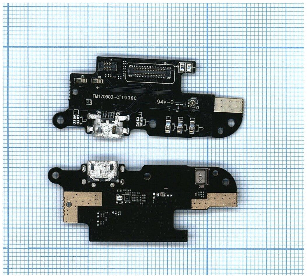 Плата разъема питания для Meizu M6
