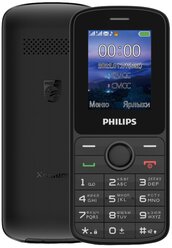 Мобильный телефон Philips Xenium E2101 2SIM Mini, Bluetooth, FM-радио, MP3, micro SD, 1000 мАч