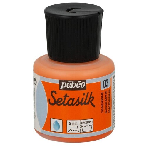 Краска по шелку Pebeo Setasilk, 45 мл, мандарин