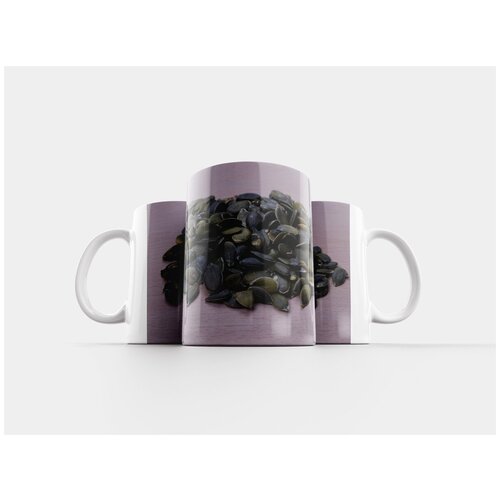 фото Кружка "семена тыквы, семена, овощ" 320 мл lotsprints