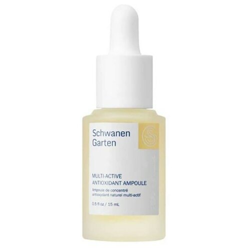 Антиоксидантная сыворотка для лица Schwanen Garten Multiactive Antioxidant Ampoule (15 ml) сыворотка для лица schwanen garten антиоксидантная сыворотка для лица antioxidant serum