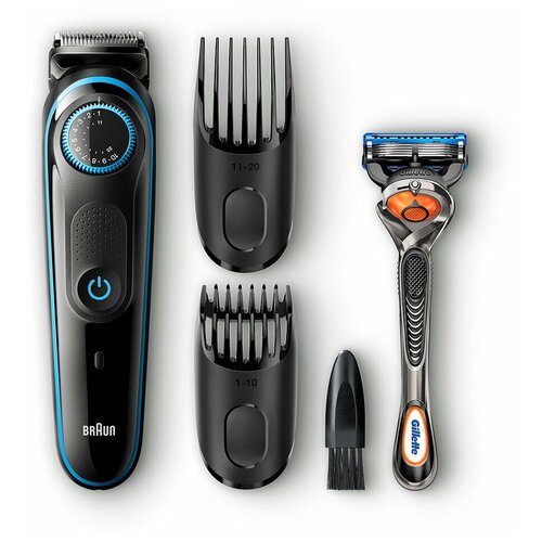 Триммер для бороды Braun BT5040 + Бритва Gillette + 2 кассеты