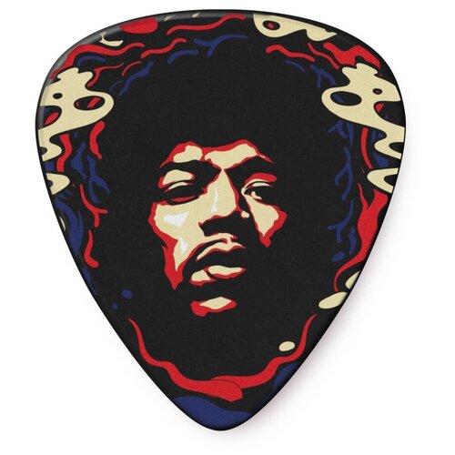 JHP15HV Hendrix Star Haze Медиаторы, 6шт, Dunlop jhp15hv hendrix star haze медиаторы 6шт dunlop