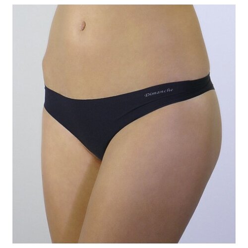фото Dimanche lingerie трусы invisible бразильяна низкой посадки, размер 5, черный