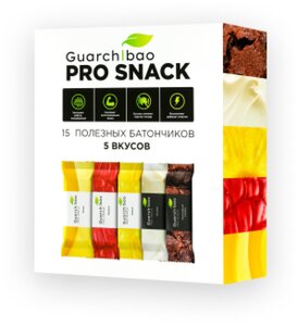 Фото Протеиновые батончики в шоколадной глазури Guarchibao Pro Snack микс 15 шт. / диетическая еда. Содержит коллаген и пищевые волокна