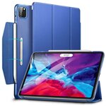 Чехол книжка ESR Ascend Trifold Case для iPad Pro 11 (2021) Navy Blue, насыщенный синий - изображение