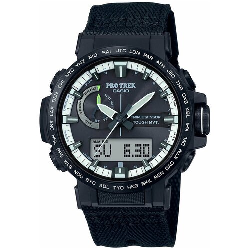 фото Японские наручные часы casio prw-60ybm-1aer мужские кварцевые