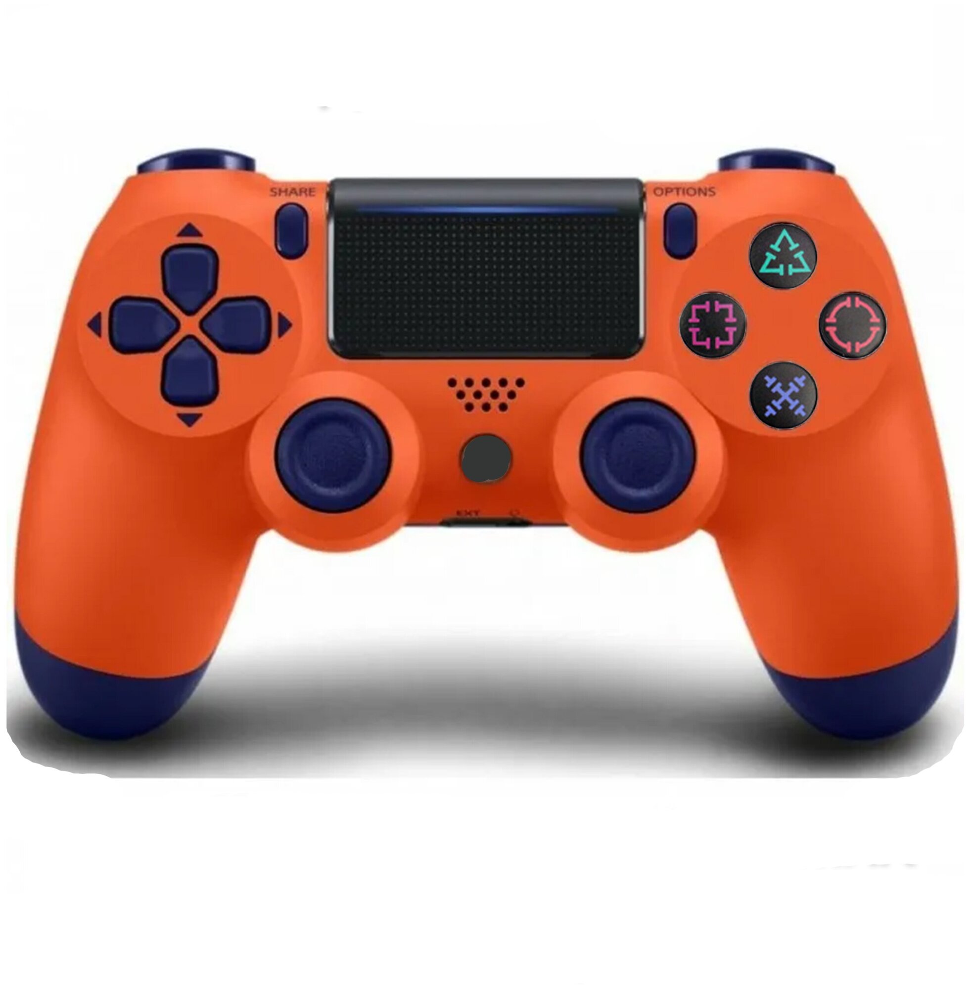 Геймпад (джойстик) беспроводной для PS4 / Оранжевый
