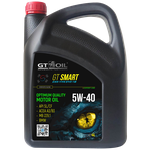 Масло моторное GT Smart 5W40 SL/CF 4 л 8809059408858 пластик - изображение