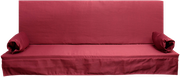 Чехол съемный на матрас 180х55х8 см для садовых качелей, SEBO, бордовый