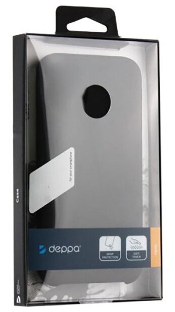 Чехол Deppa Liquid Silicone Case для Samsung Galaxy A71 (2020) черный