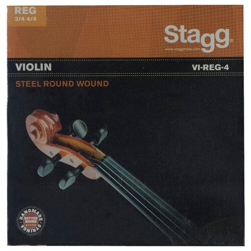 Струны для скрипки STAGG VI-REG-4