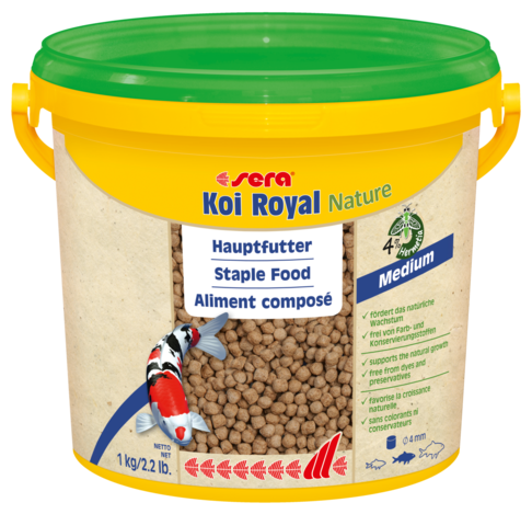 Sera Корм для рыб Koi Royal ST Medium 3,8 л (800 г) (ведро) - фото №1