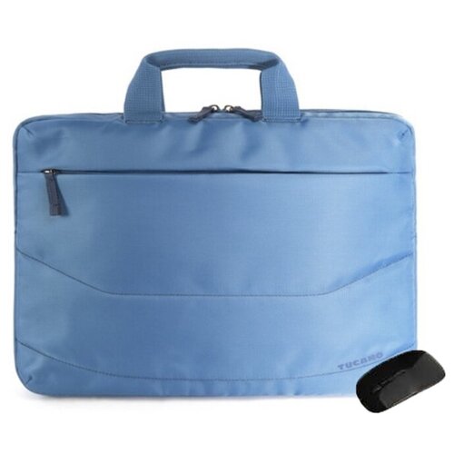 фото Сумка 15.6 tucano borsa idea pc bag + mouse blue bu-bidea-wm-z