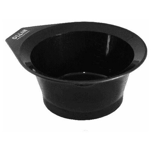 фото Емкость ollin professional миска для окрашивания 250 мл чёрная (1 шт)