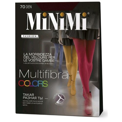 Миними(Minimi). Колготки Multifibra 70 XXL colors mora 6(XXL)