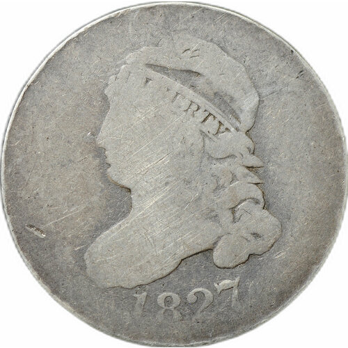 голицынский юрий борисович united states of america соединенные штаты америки Монета 10 центов 1827 Liberty Cap Dime США