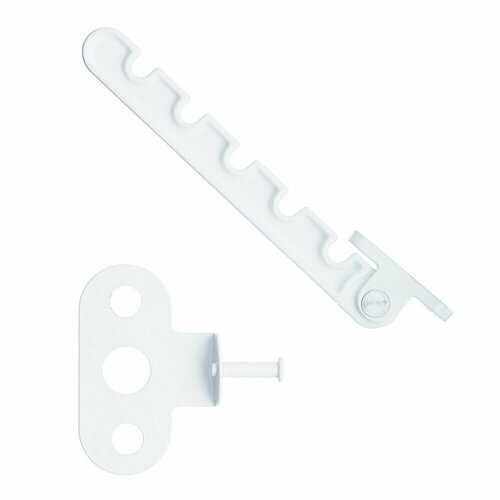 Ограничитель открывания створки Гребенка стальной белый 1095₽