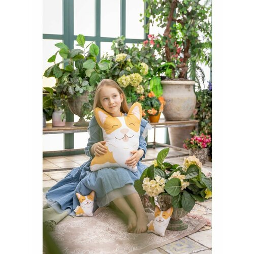 Подушка собака Корги