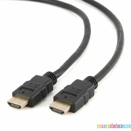 Кабель HDMI Filum FL-C-HM-HM-1M 1 м, ver.2.0b, медь, черный, разъемы: HDMI A male-HDMI A male, пакет