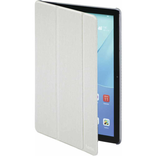 Чехол Hama для Huawei MediaPad M6 Fold Clear полиуретан, серебристый (00187590) чехол hama для apple ipad pro 11 fold clear полиуретан черный 00182426