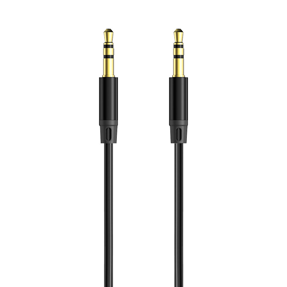 AUX аудиокабель Jack3.5мм - Jack3.5мм, 3м, черный, AXXA, Deppa 7005