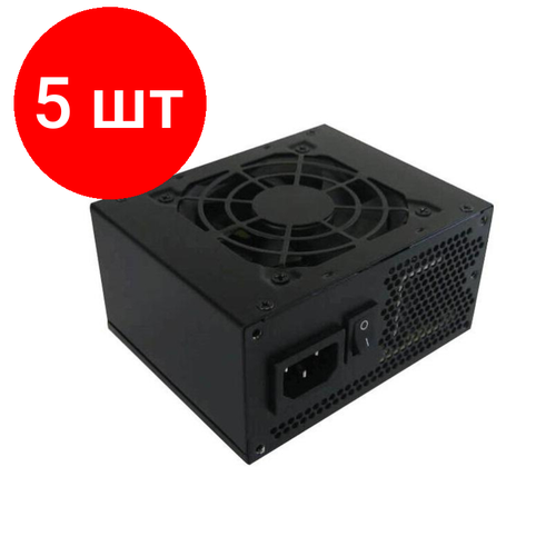 Комплект 5 штук Блок питания Aerocool 2444pin SFX 400W SX-400 80mm fan 3xSATA RTL 18566₽