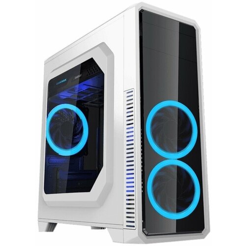 Системный блок Gamemax G561 WHITE A системный блок e2e4 basic amd a8 amd a8 9600 3 1 ггц 8gb ram 480gb ssd amd radeon r7 w10pro