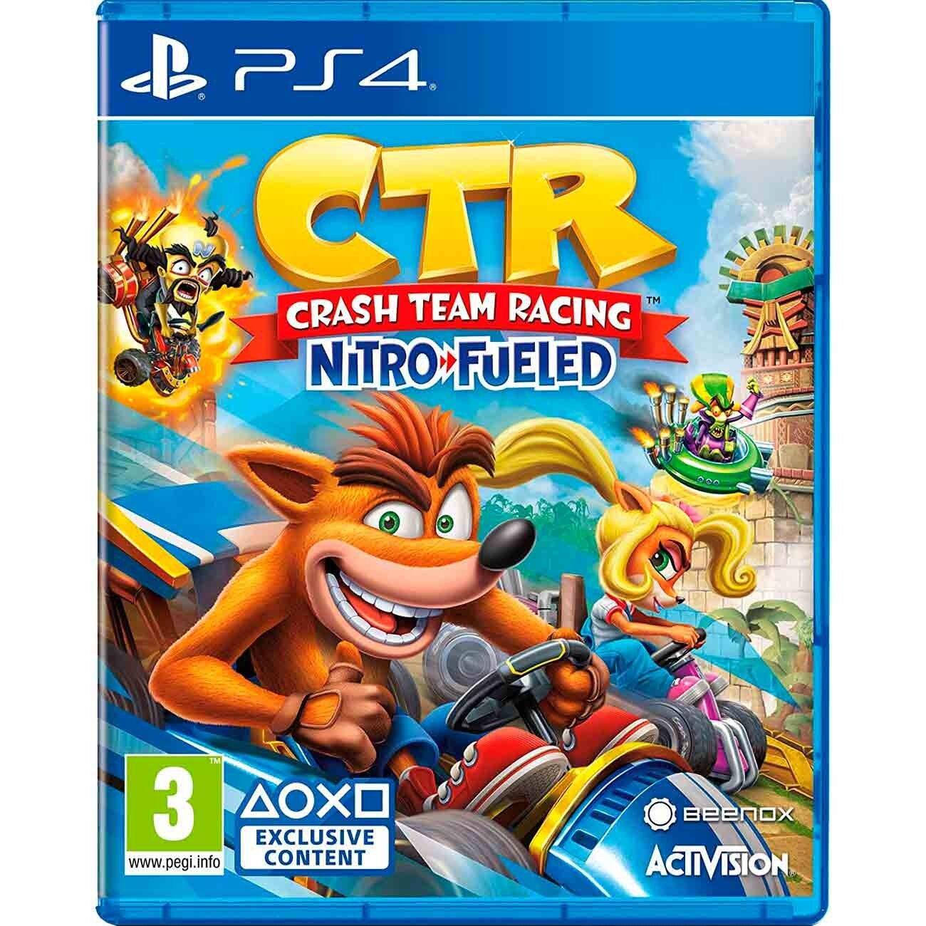 Crash Team Racing Nitro-Fueled [PS4, английская версия] (EU) игра на диске