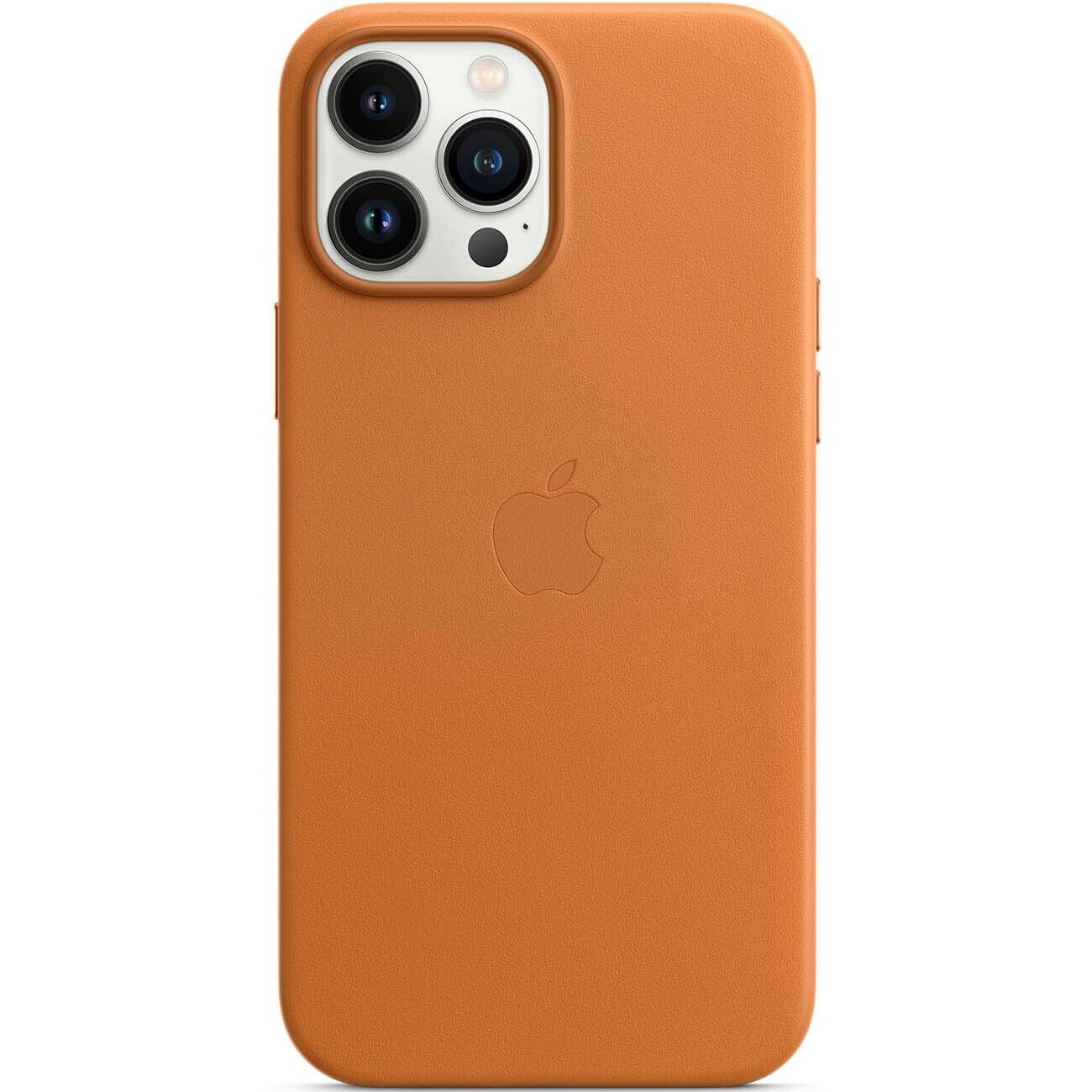 Чехол защитный / кожаный / c MagSafe для iPhone 12 Pro MAX, Светло-коричневый