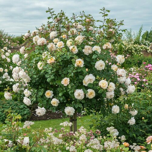 Роза Штамбовая Крокус Роуз (1 саженец). Szkolka roslin A.M (Польша) роза аспирин роуз на штамбе 110 см