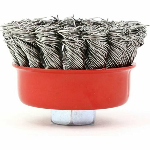 Чашечная жгутовая щетка для УШМ EuroBrush 13-021