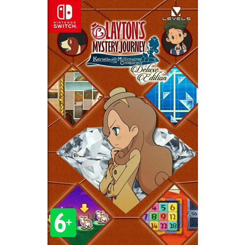 Laytons Mystery Journey Katrielle and the Millionaires Conspiracy Nintendo Switch бу Полностью Английский 4290₽