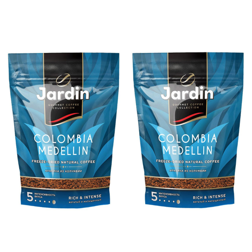 Кофе Jardin Colombia Medellin растворимый сублимированный, 150 гр, 2 уп