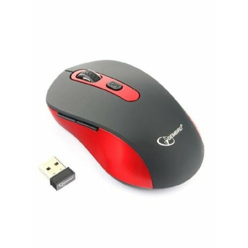 Мышь GEMBIRD 13566 MUSW-320 черный 103700₽