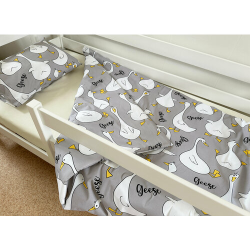 Комплект детского белья 140х70 см ТД-37 Постельное белье детское 70х140 с простыней на резинке 2050₽