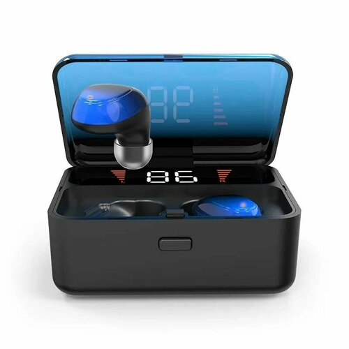 Беспроводные наушники TWS ES01 с зарядным кейсом Bluetooth 5,0 беспроводные bluetooth наушники borofone bw35 c зарядным кейсом подходят для iphone