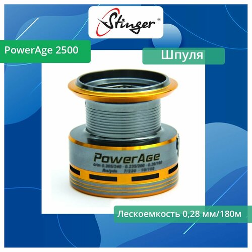 шпуля для катушек stinger powerage 2500 Шпуля запасная для рыболовной катушки Stinger PowerAge 2500