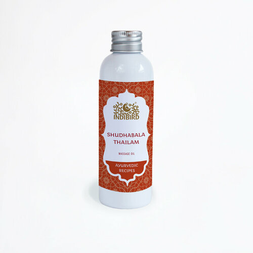 SHUDHABALA THAILAM Massage Oil, Indibird (шудхабала тайлам Массажное масло, Индибёрд), 150 мл.