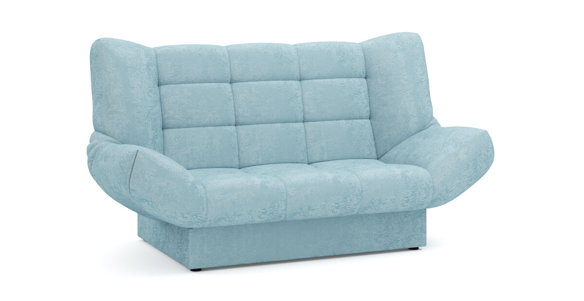 фото Прямой диван Цвет Диванов Санта Фе 209 прямой Бирюзовый