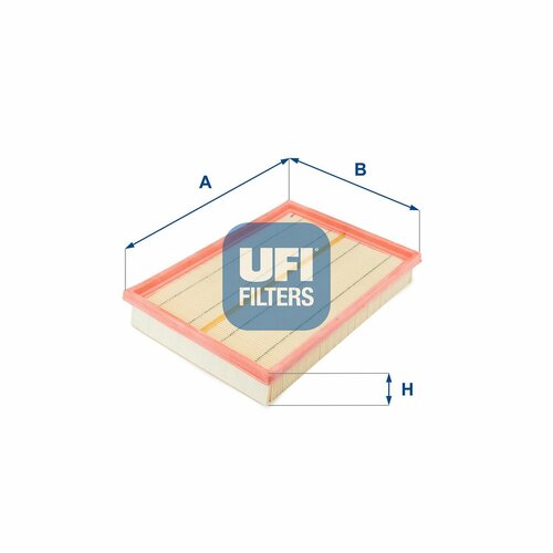 Воздушный фильтр, UFI 30.159.00 (1 шт.)