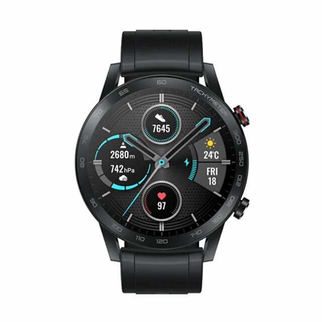 Умные часы HONOR MagicWatch 2 46 мм GPS Global, черный