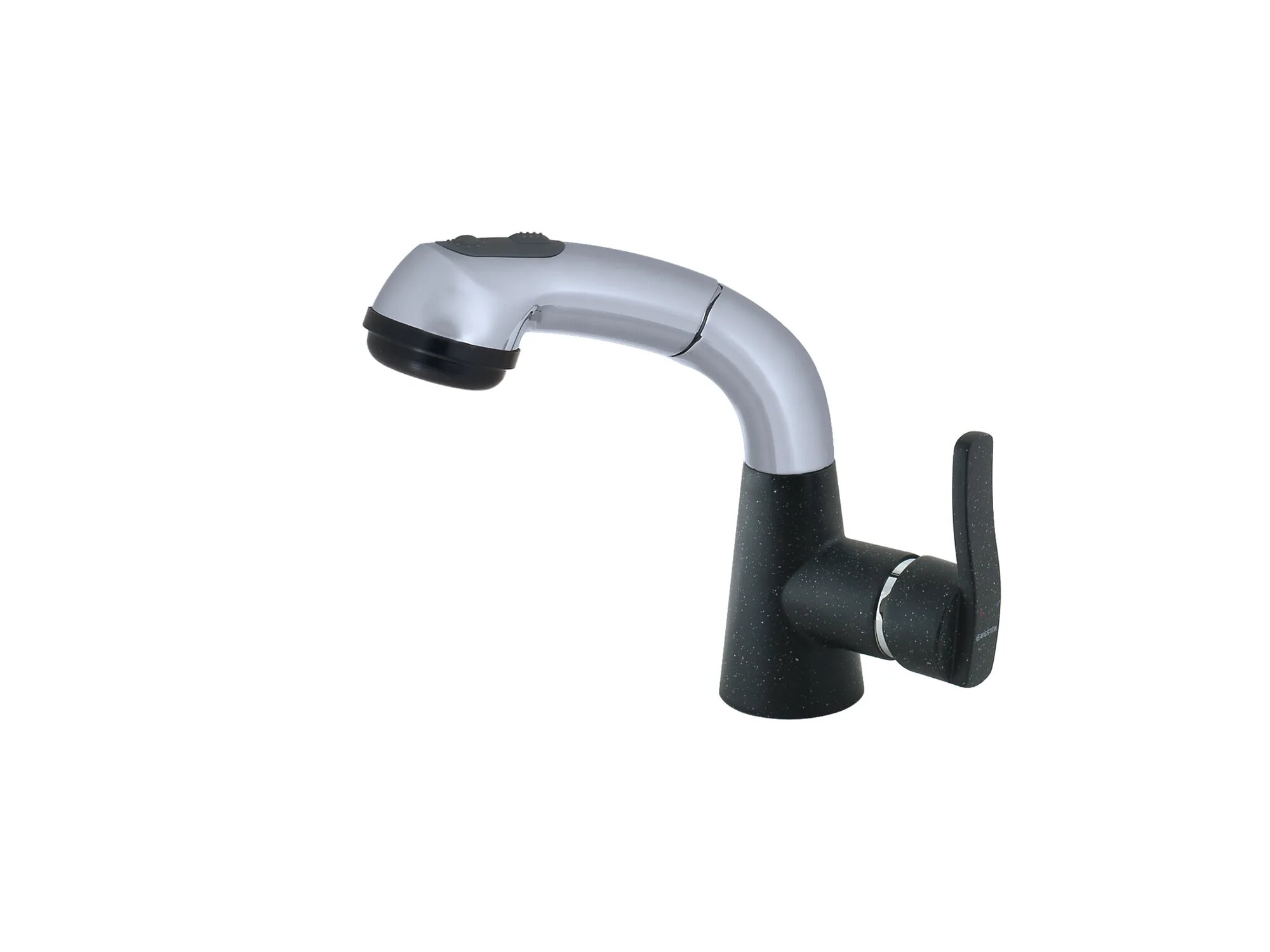 EWIGSTEIN Смеситель для кухни боковой с выдвижной лейкой D 40мм черный арт 