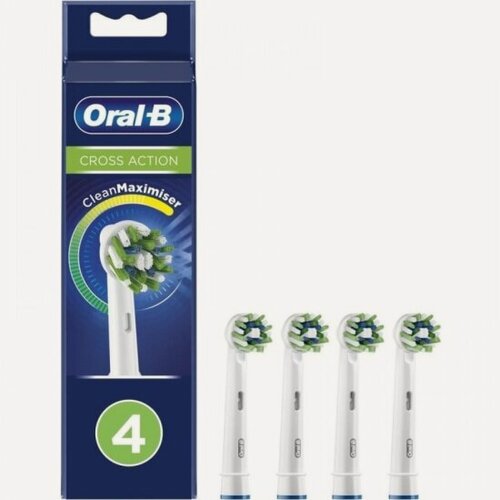 Изображение товара Насадки для электрической зубной щетки Oral-b Pro Cross Action, 4 шт.