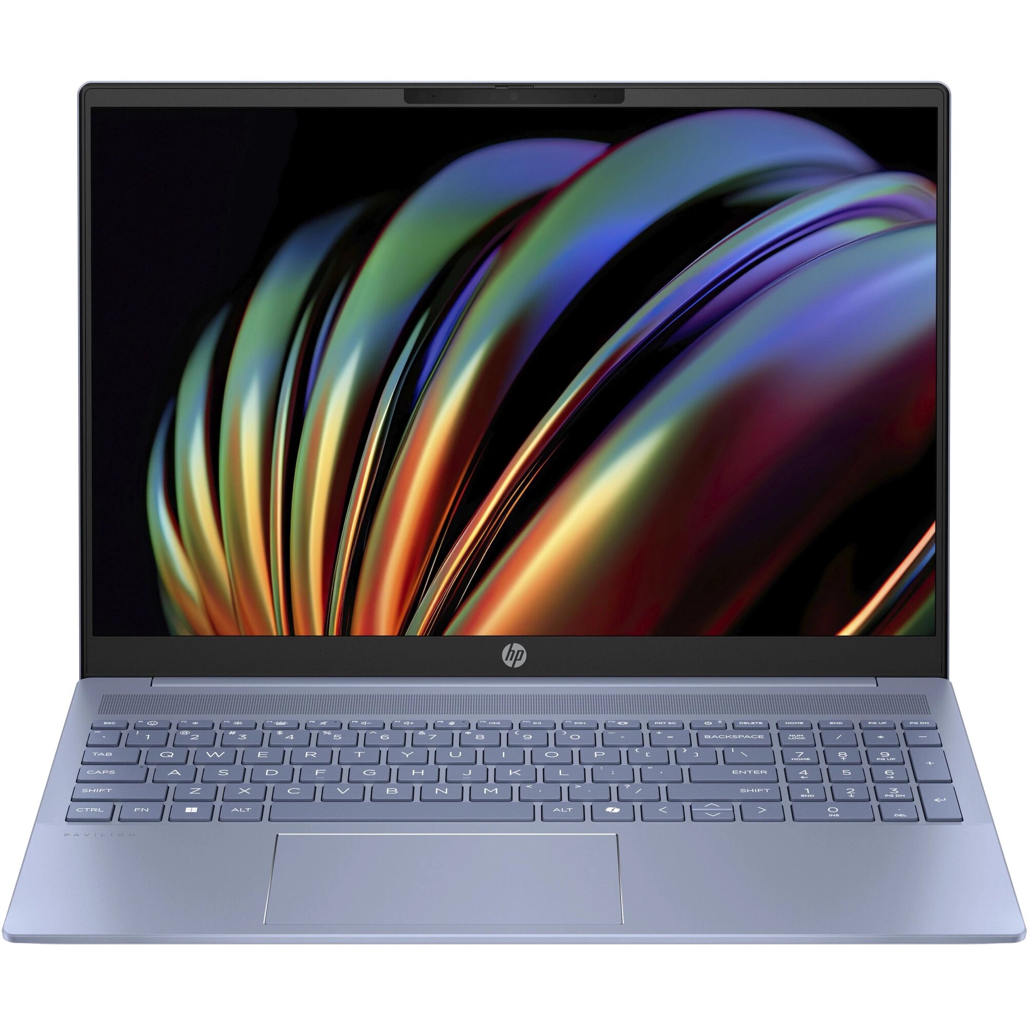 Ноутбук HP Pavilion 16-af0007ci, 16", IPS, Intel Core Ultra 5 125U, LPDDR5 16ГБ, SSD 512ГБ, Intel Graphics, голубой — фото 1