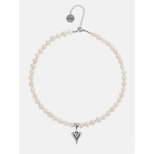 Чокер ДУША_BRAND, длина 35 см, белый