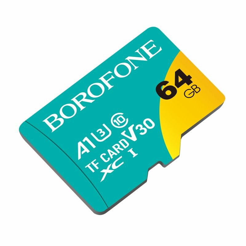 Карта памяти Borofone MicroSDXC 64 ГБ, class 10 A1/V30