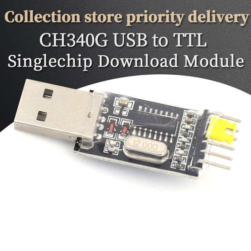 Модуль CH340 USB-TTL Liludin