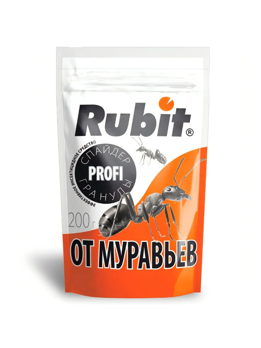Средство от муравьев РУБИТ  Спайдер   200 гр  уничтожение и отпугивание